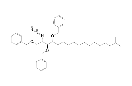 (2S,3S,4R)-2-Azido-1,2,3-tribenzyloxy-16-methylheptadecane