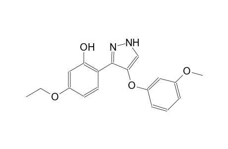 phenol, 5-ethoxy-2-[4-(3-methoxyphenoxy)-1H-pyrazol-3-yl]-