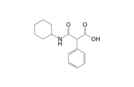 2-(Cyclohexylcarbamoyl)-2-phenylacetic acid