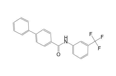 N-[3-(trifluoromethyl)phenyl][1,1'-biphenyl]-4-carboxamide
