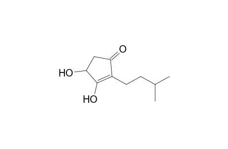 2-Cyclopenten-1-one, 3,4-dihydroxy-2-(3-methylbutyl)-