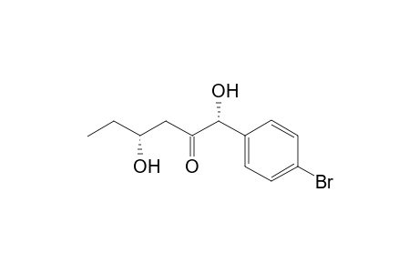 (1R,4R)-1-(4-Bromophenyl)-1,4-dihydroxy-hexan-2-one