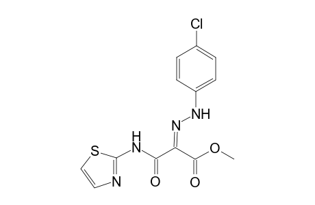 Methyl 2-[2'-(p-chlorophenylhydrazono)-2'-(thiazol-2"-yl)carbamoyl]-acetate