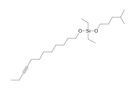 Silane, diethyl(dodec-9-ynyloxy)isohexyloxy-