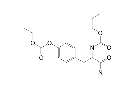 L-Tyrosinamide, N,o-di(N-propyloxycarbonyl)-