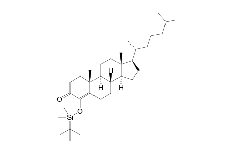 (8S,9S,10R,13R,14S,17R)-4-[tert-butyl(dimethyl)silyl]oxy-10,13-dimethyl-17-[(2R)-6-methylheptan-2-yl]-1,2,6,7,8,9,11,12,14,15,16,17-dodecahydrocyclopenta[a]phenanthren-3-one