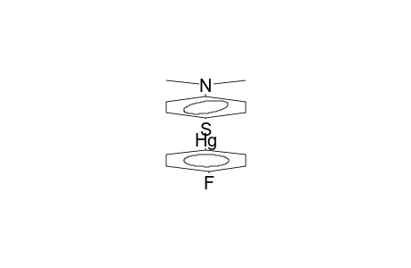 4-FLUOROPHENYLMERCURY 4-DIMETHYLAMINOTHIOPHENOLATE