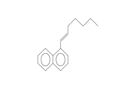 1-(trans-1-Hepten-1-yl)-naphthalene