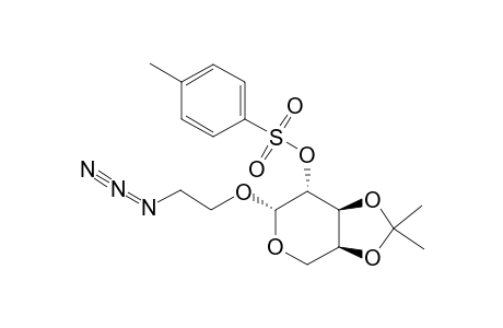 2-AZIDOETHYL-3,4-DI-O-ISOPROPYLIDENE-2-O-TOSYL-BETA-L-ARABINOPYRANOSIDE