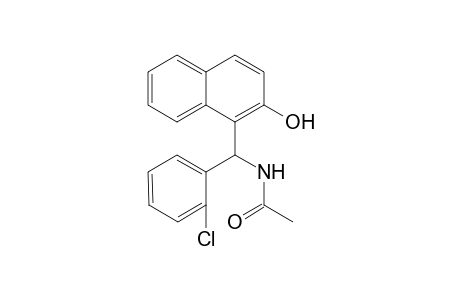 1-(.alpha.-Acetamido-2-chlorobenzyl)-2-naphthol