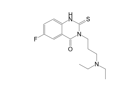 4(1H)-quinazolinone, 3-[3-(diethylamino)propyl]-6-fluoro-2,3-dihydro-2-thioxo-