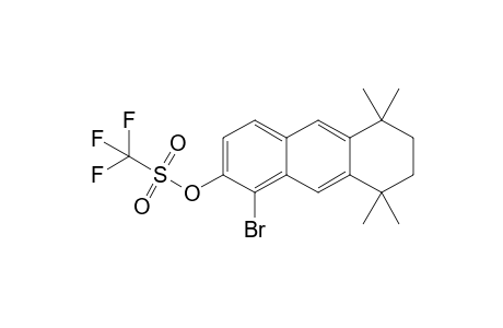 1-Bromo-5,6,7,8-tetrahydro-5,5,8,8-tetramethyl-2-anthracenyl trifluoromethanesulfonate