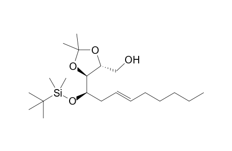 (2R,3S,4R)-4-tert-Butyldimethylsilyloxy-2,3-O-isopropylidenedodec-6-ene-1,2,3-triol
