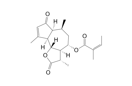 (3S,3ar,4S,6S,6as,9ar,9br)-3,6,9-Trimethyl-2,7-dioxo-2,3,3A,4,5,6,6A,7,9A,9B-decahydroazuleno[4,5-B]furan-4-yl angeloate