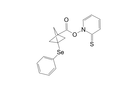 (2-sulfanylidenepyridin-1-yl) 3-phenylselanylbicyclo[1.1.1]pentane-1-carboxylate