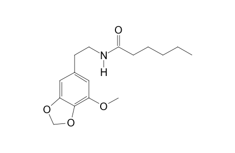 3-Methoxy-4,5-methylenedioxyphenethylamine HEX
