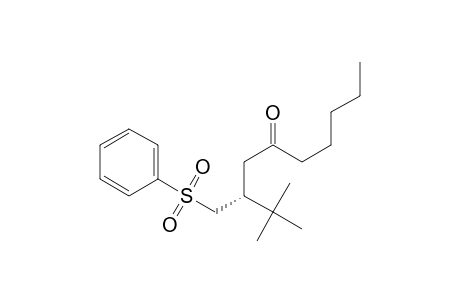 (R)-(2-tert-Butyl-4-oxonon-1-yl)phenylsulfone