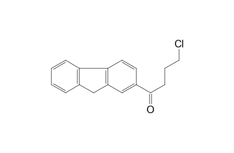 1-Butanone, 4-chloro-1-(2-fluorenyl)-
