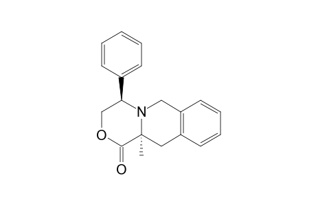 (4R,11aS)-11a-methyl-4-phenyl-3,4,6,11-tetrahydro-[1,4]oxazino[4,3-b]isoquinolin-1-one
