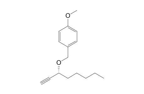 1-methoxy-4-[[(3R)-oct-1-yn-3-yl]oxymethyl]benzene