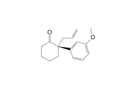 (S)-2-allyl-2-(3-methoxyphenyl)cyclohexan-1-one