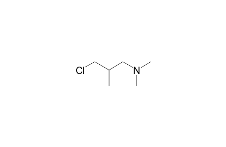 1-Propanamine, 3-chloro-N,N,2-trimethyl-