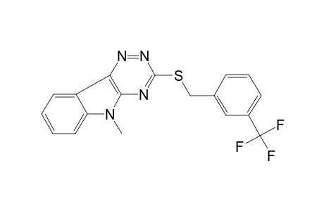 5-Methyl-3-{[3-(trifluoromethyl)benzyl]sulfanyl}-5H-[1,2,4]triazino[5,6-b]indole