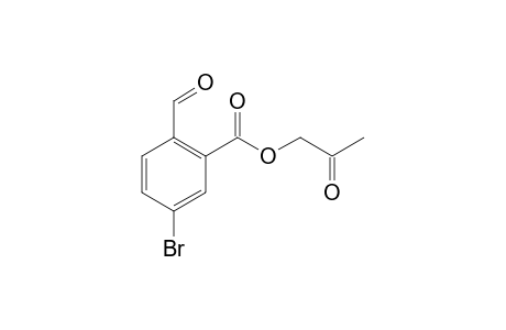 2-Oxopropyl 5-Bromo-2-formylbenzoate