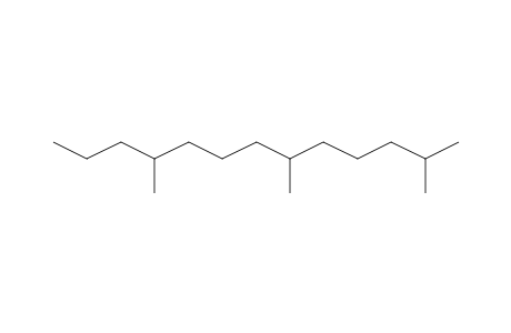 2,6,10 - trimethyl - tridecane (without stereochemistry)