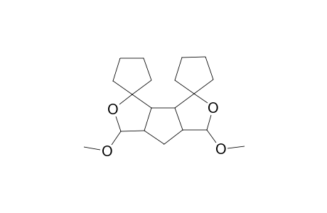 4,11-Dimethoxy-5,10-dioxa-6,6-tetramethylene-9,9-tetramethylenetricyclo[6.3.0.0(3,7)]undecane