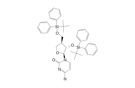4-AMINO-1-((1R,2R,3R)-TETRAHYDRO-2-(1,1-DIMETHYLETHYLDIPHENYL)-SILYLOXY-3-(1,1-DIMETHYLETHYLDIPHENYL)-SILYLOXYMETHYL-1-FURANYL)-2(1H)-PYRIMIDINO