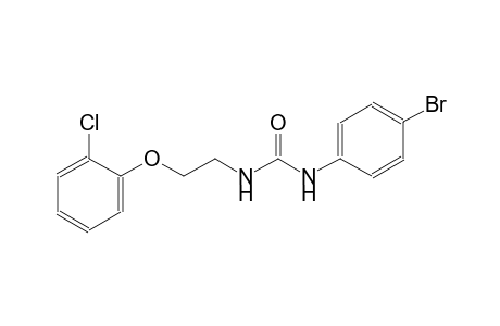 urea, N-(4-bromophenyl)-N'-[2-(2-chlorophenoxy)ethyl]-