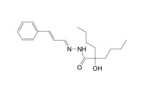 Hexanohydrazide, 2-butyl-2-hydroxy-N2-(3-phenylpropenylideno)-