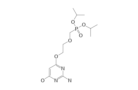 2-AMINO-6-[2-(DIISOPROPYLPHOSPHORYLMETHOXY)-ETHOXY]-4-HYDROXYPYRIMIDINE