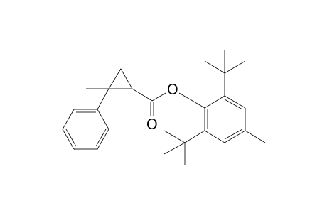2,6-Di-tert-butyl-4-methylphenyl 2-methyl-2-phenylcyclopropane-1-carboxylate