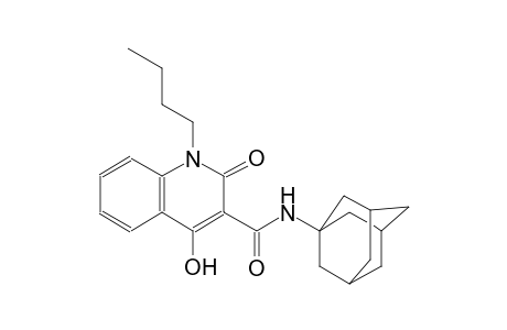 N-(1-adamantyl)-1-butyl-4-hydroxy-2-oxo-1,2-dihydro-3-quinolinecarboxamide