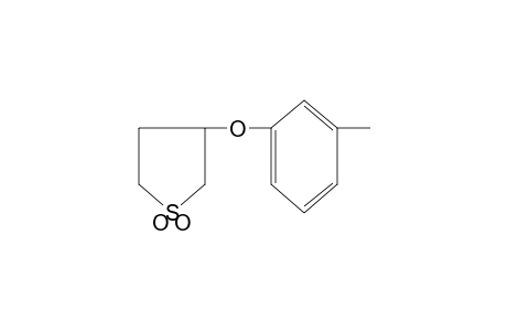 tetrahydro-3-(m-tolyloxy)thiophene, 1,1-dioxide