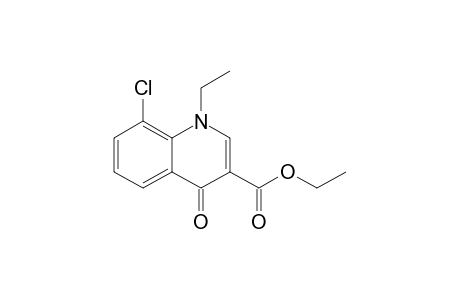 8-CHLORO-1,4-DIHYDRO-1-ETHYL-4-OXOQUINOLINE-3-CARBOXYLIC-ACID-ETHYLESTER