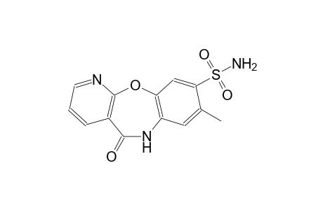pyrido[2,3-b][1,5]benzoxazepine-9-sulfonamide, 5,6-dihydro-8-methyl-5-oxo-