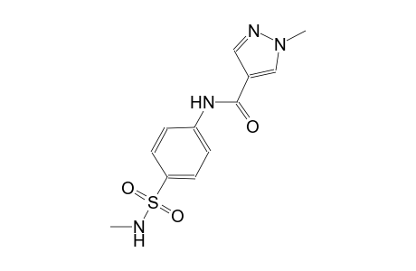 1-methyl-N-{4-[(methylamino)sulfonyl]phenyl}-1H-pyrazole-4-carboxamide