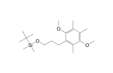 tert-Butyl-[3-(2,5-dimethoxy-3,4,6-trimethyl-phenyl)propoxy]-dimethyl-silane