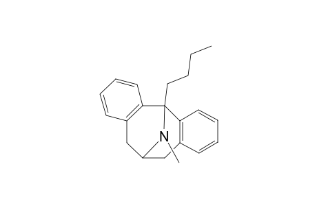 12-Butyl-13-methyl-5,6,7,12-tetrahydrodibenzo[a,d]cycloocten-6,12-imine