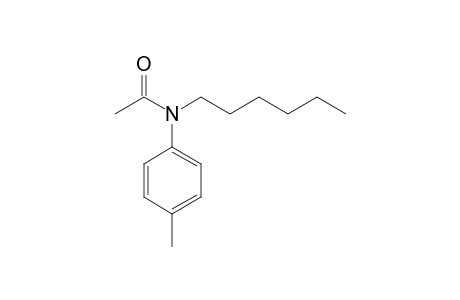 N-hexyl-N-(4-methylphenyl)acetamide