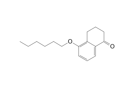 5-(Hexyloxy)-3,4-dihydronaphthalen-1(2H)-one