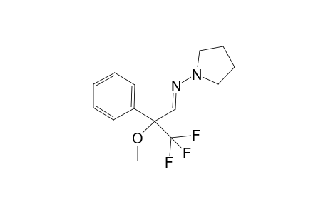 1-[2'-Methoxy-2'-phenyl-3',3',3'-(trifluoro)propyleneamino]pyrrolidine