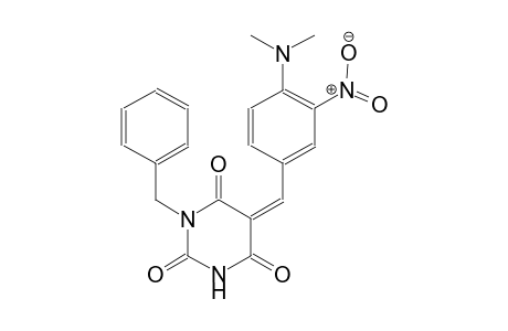 2,4,6(1H,3H,5H)-pyrimidinetrione, 5-[[4-(dimethylamino)-3-nitrophenyl]methylene]-1-(phenylmethyl)-, (5Z)-