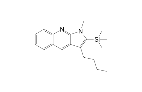 3-Butyl-1-methyl-2-trimethylsilylpyrrolo[2,3-b]quinoline