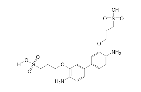 3,3'-[(4,4'-DIAMINO-3,3'-BIPHENYLYLENE)DIOXY]DI-1-PROPANESULFONIC ACID