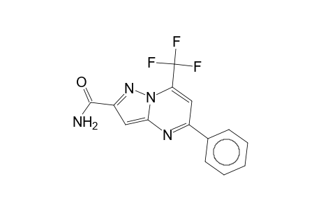 5-Phenyl-7-(trifluoromethyl)pyrazolo[1,5-a]pyrimidine-2-carboxamide