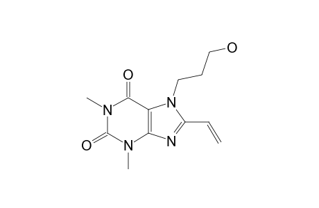 7-(3-hydroxypropyl)-1,3-dimethyl-8-vinyl-xanthine